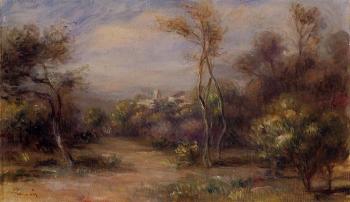 Pierre Auguste Renoir : Landscape near Cagnes II